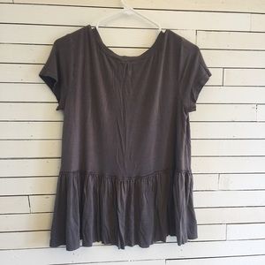 Peplum Top; New w/o tags